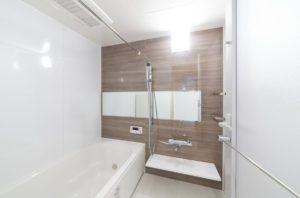 浴室にダイノックシート