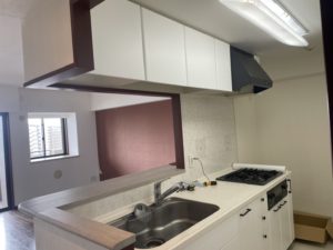 キッチン扉のダイノックシート施工料金